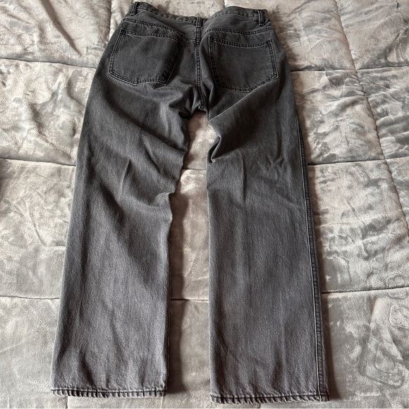 Men’s Uniqlo U Collection Washed Black Denim Size 31 - Picture 3 of 4